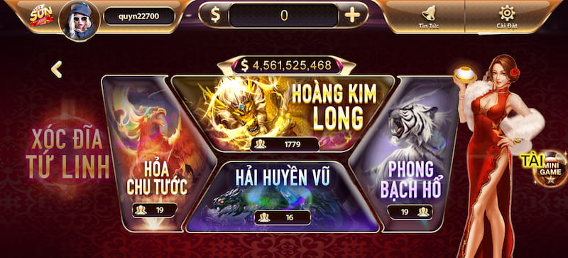 Giải mã thuật ngữ trong game xóc dĩa tứ linh Sunwin